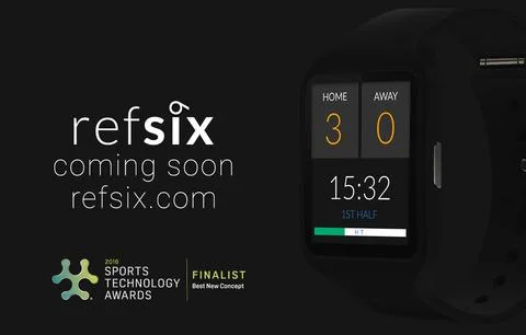 REFSIX Nominated for Best New Concept at the Sports Technology Awards