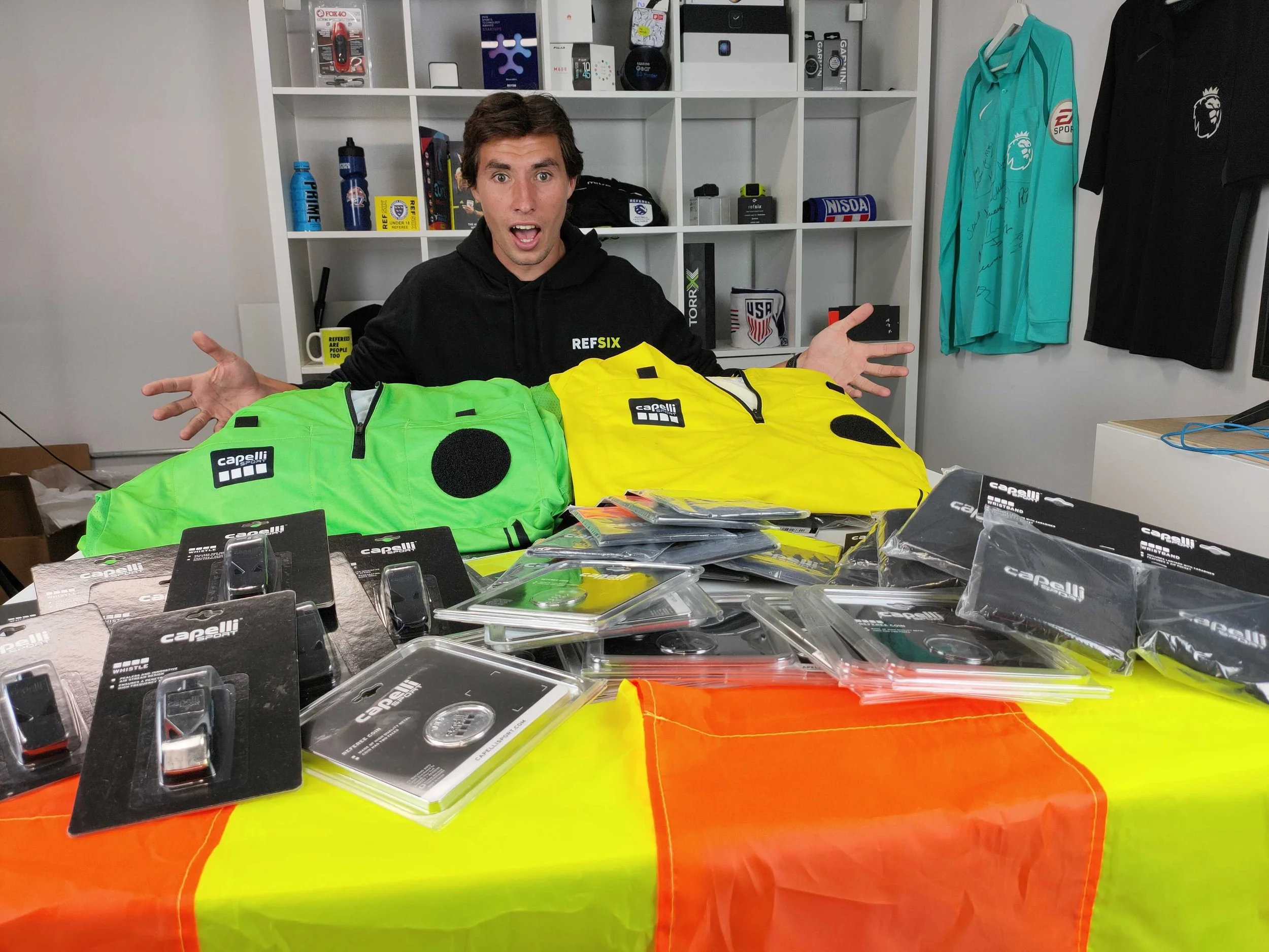 New referee kit Cappelli giveaway