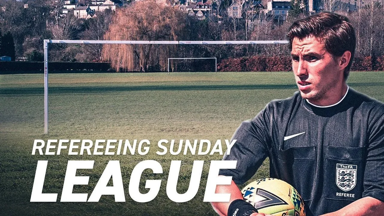 Refereeing a Sunday League game