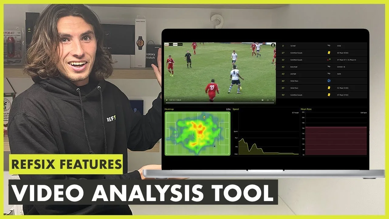 Analysing footage to improve your refereeing