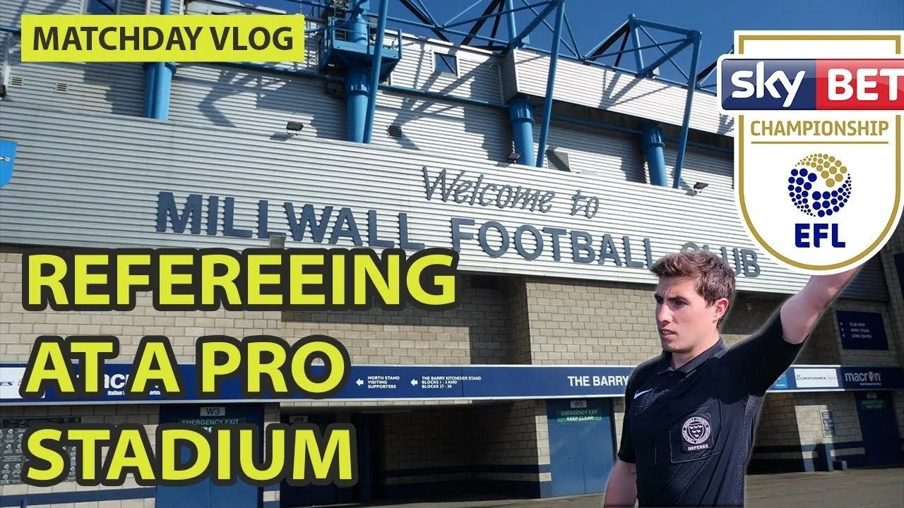 Refereeing at Millwall FC 