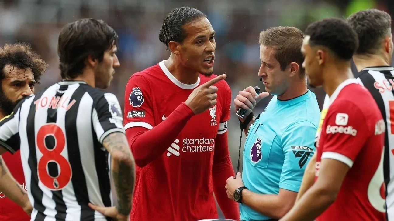 What referees should say to captains and players