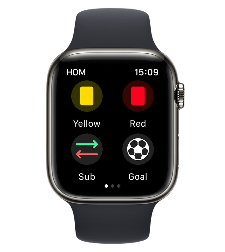 Smart Referee System Best smart watch for referees — REFSIX