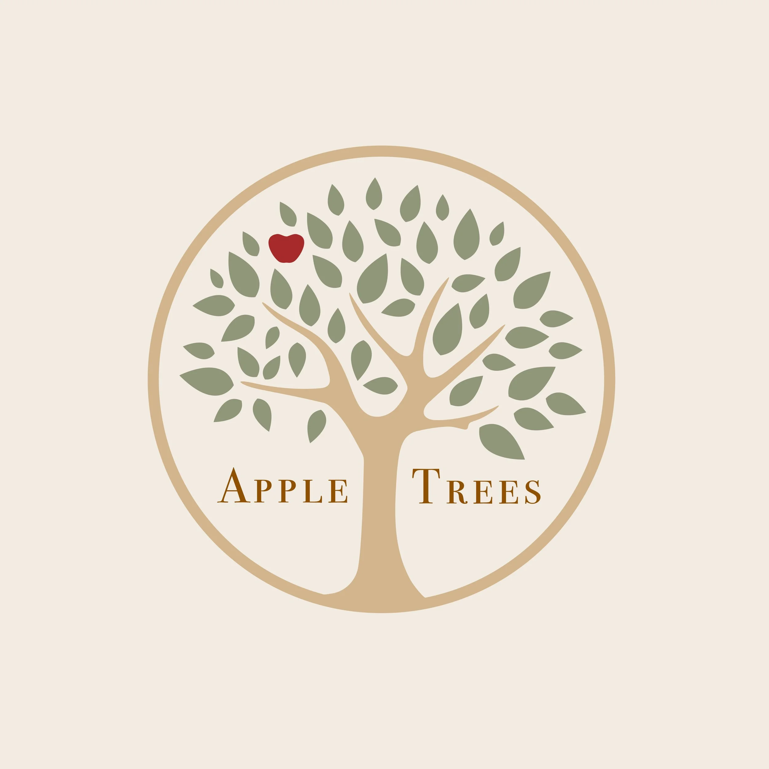 Apple Trees Logo Design
