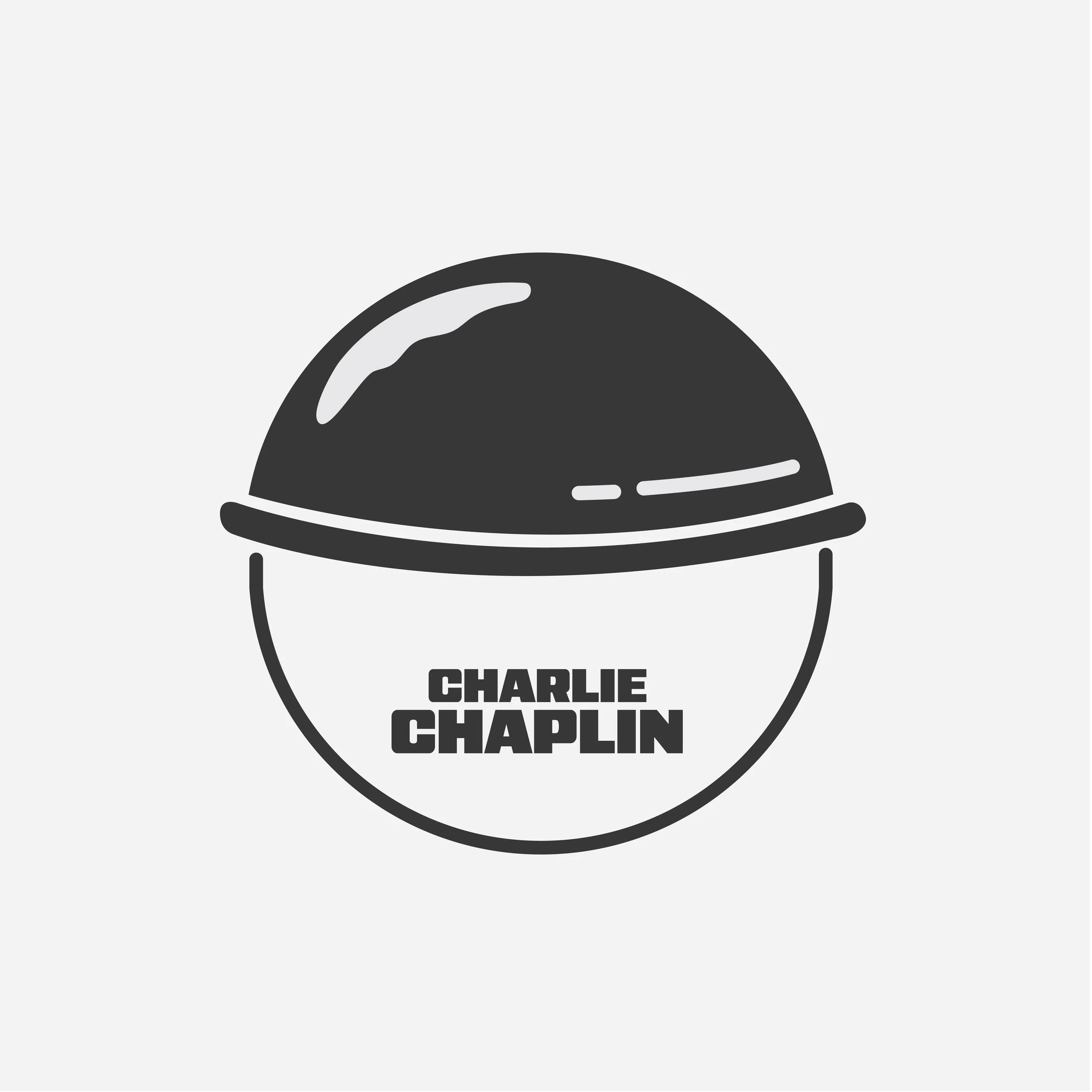 Charlie Chaplin Logo Design, design logo challenge