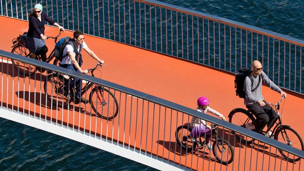 Copenhagen’s bicycle snake. (Mikael Colville-Andersen)