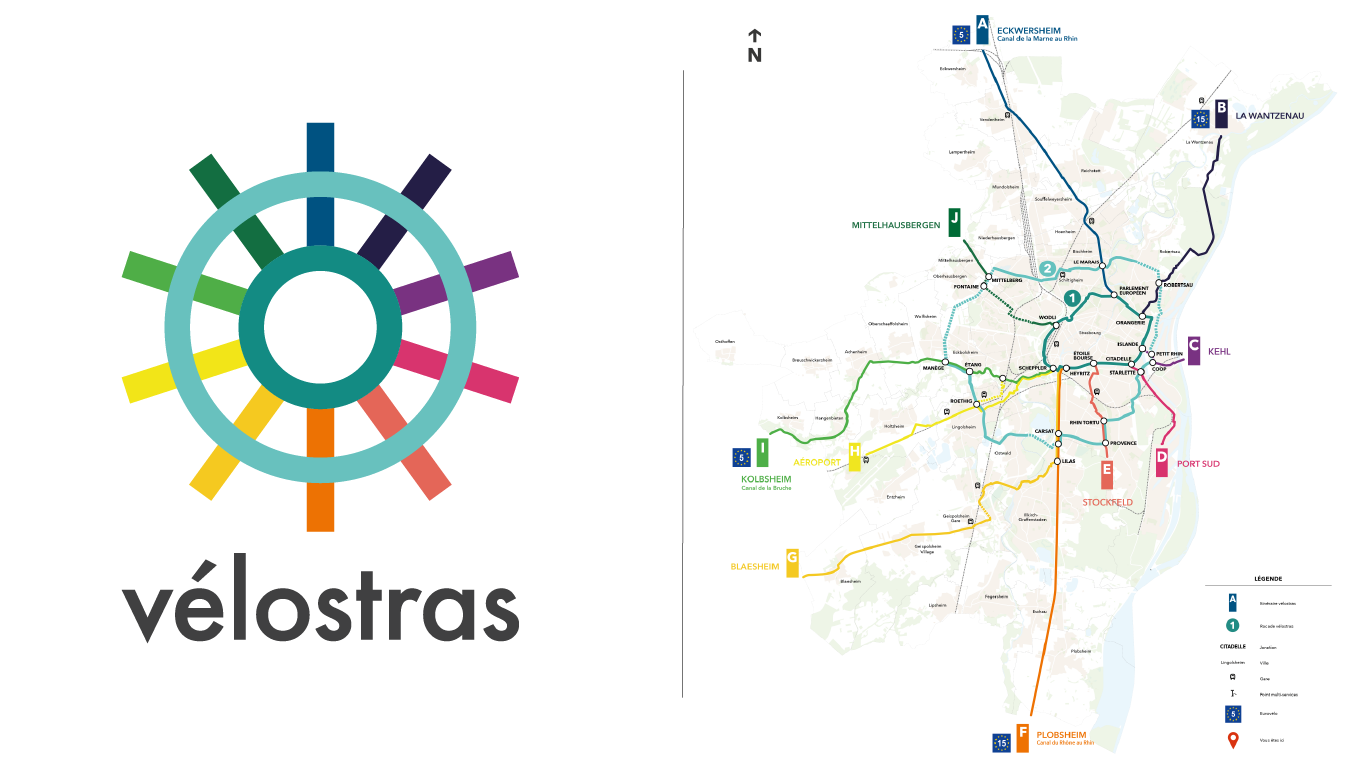 The logo, and the map.