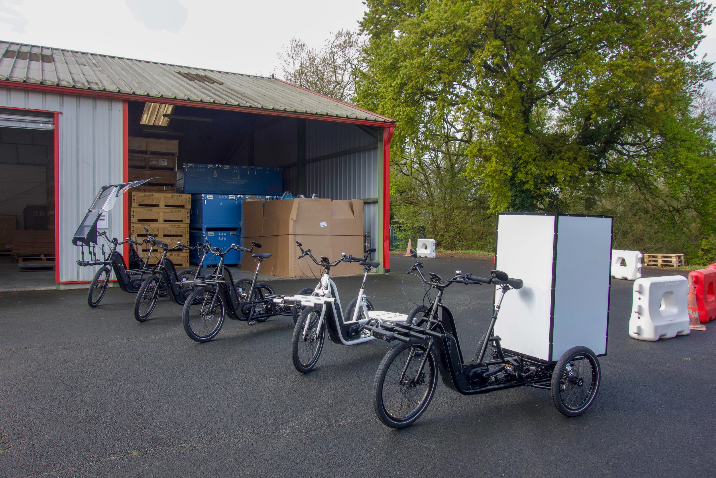 cargo delivery bicycle