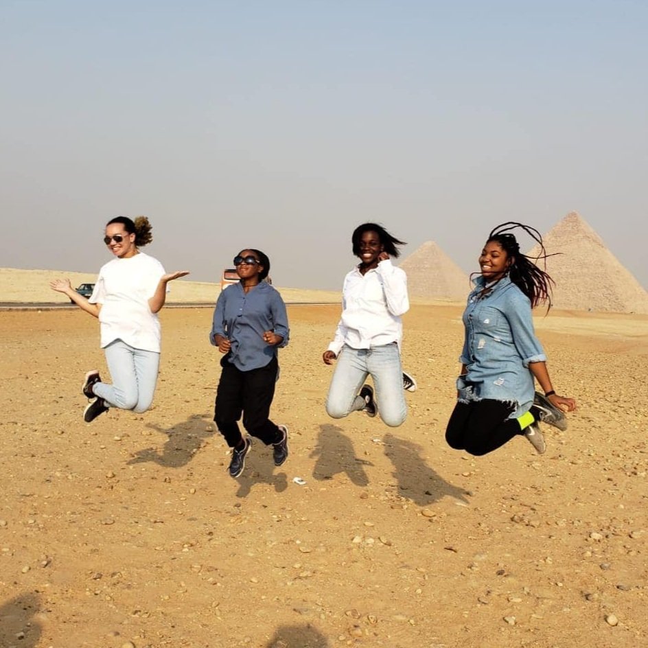 Egyptian Capstone: BGD Scholars at the Pyramids of Giza