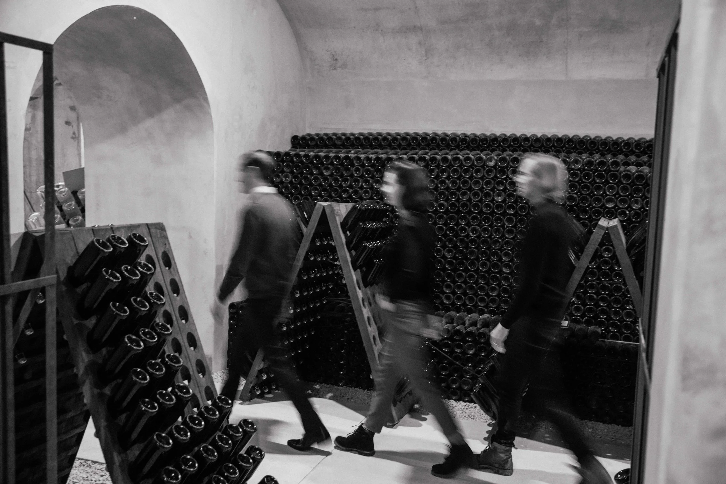 Team Telmont in the cellars.jpeg