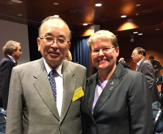 Dr. Noriaki Kano and Kristin Case