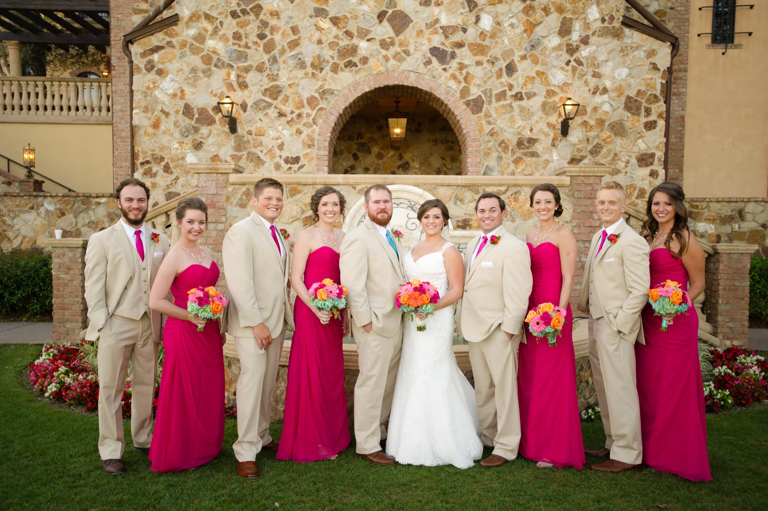 Wedding Dress - Bridesmaids dresses - Bella Collina Wedding Photography