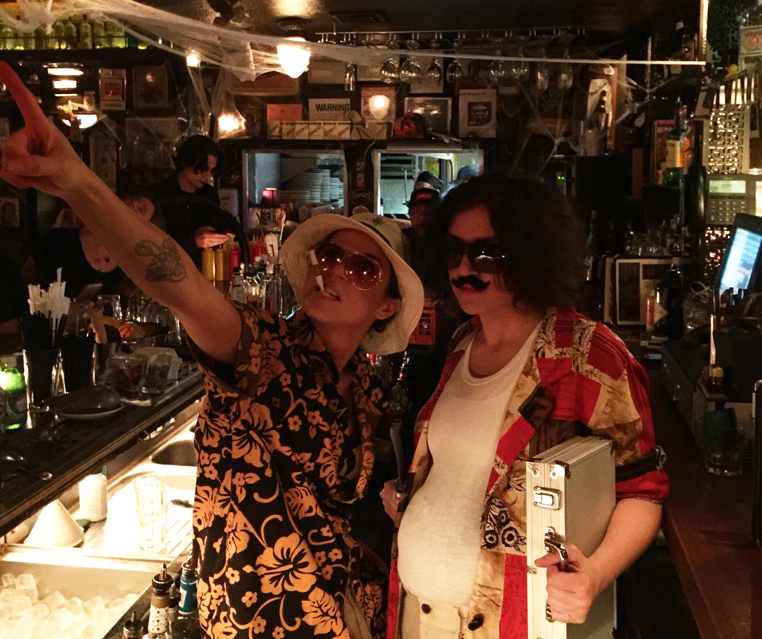 Hunter(Cassie) & Dr. Gonzo(Leah), Belle Reve, NYC. 