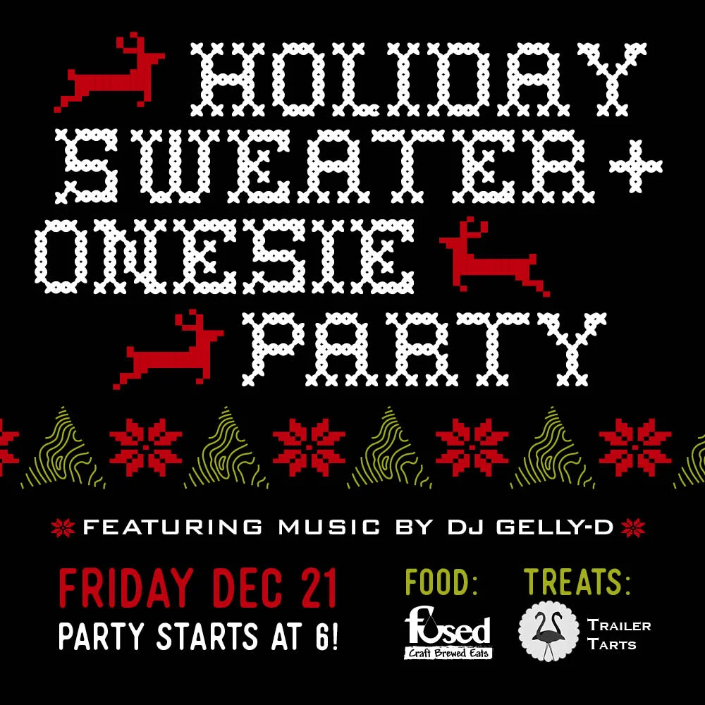 Sweater Party Social Graphic