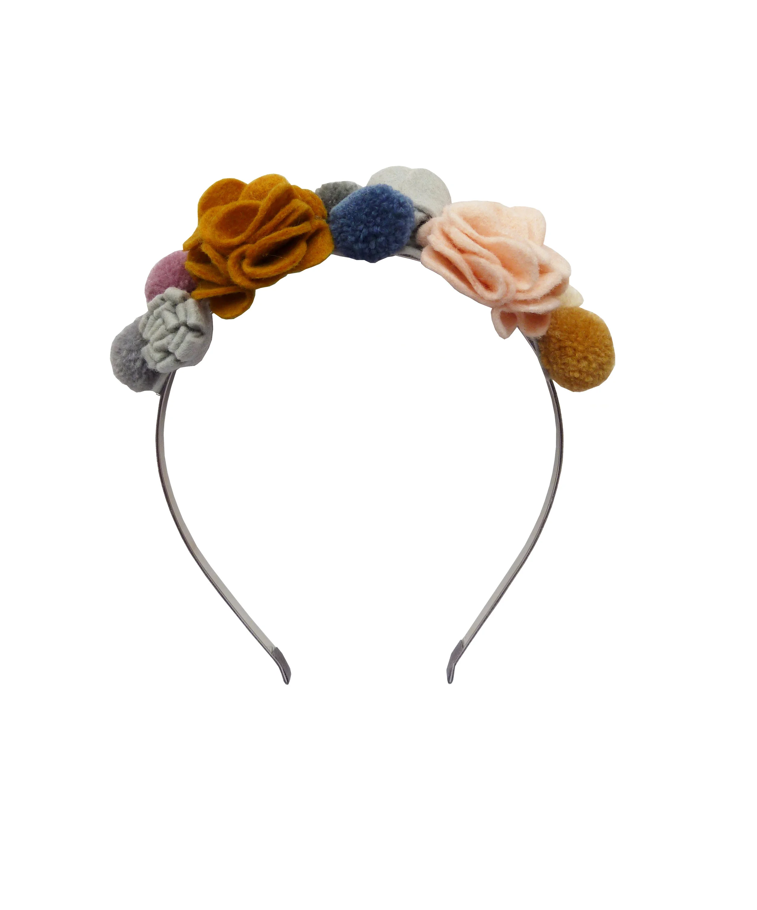Woodstock London - Felt Flower Crown - Rosa