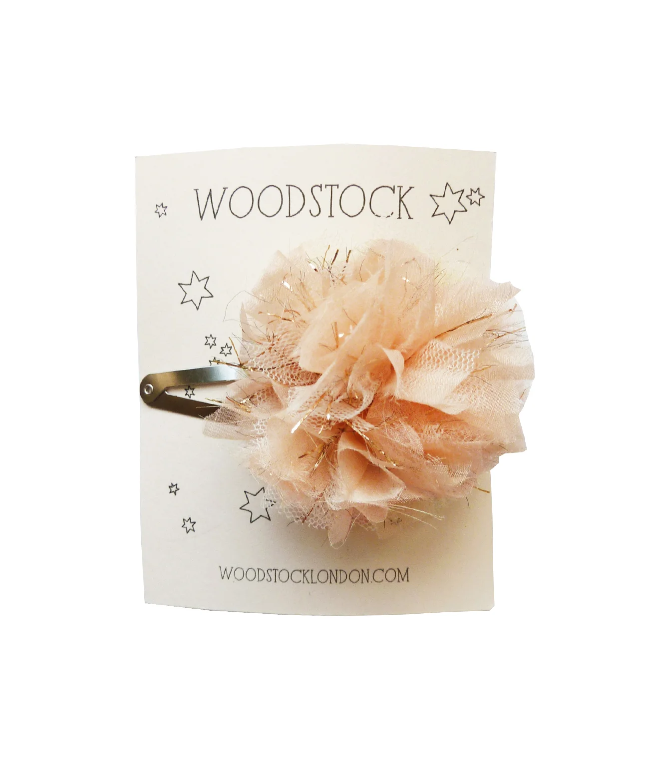 Woodstock London Princess Pom Pom clip