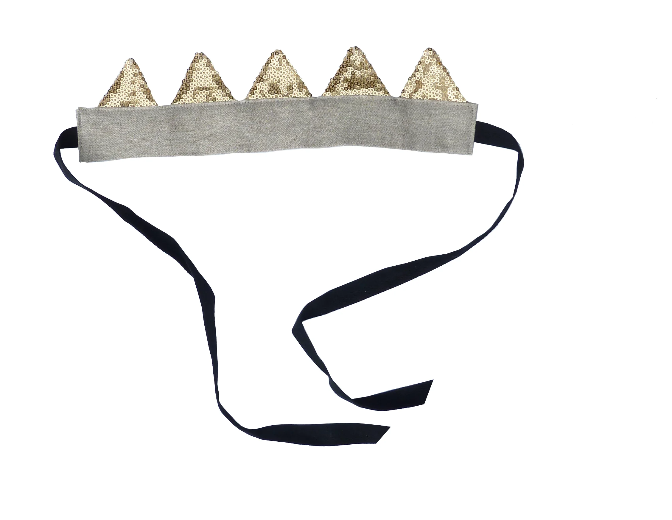 Woodstock London - Crown Gold sequins