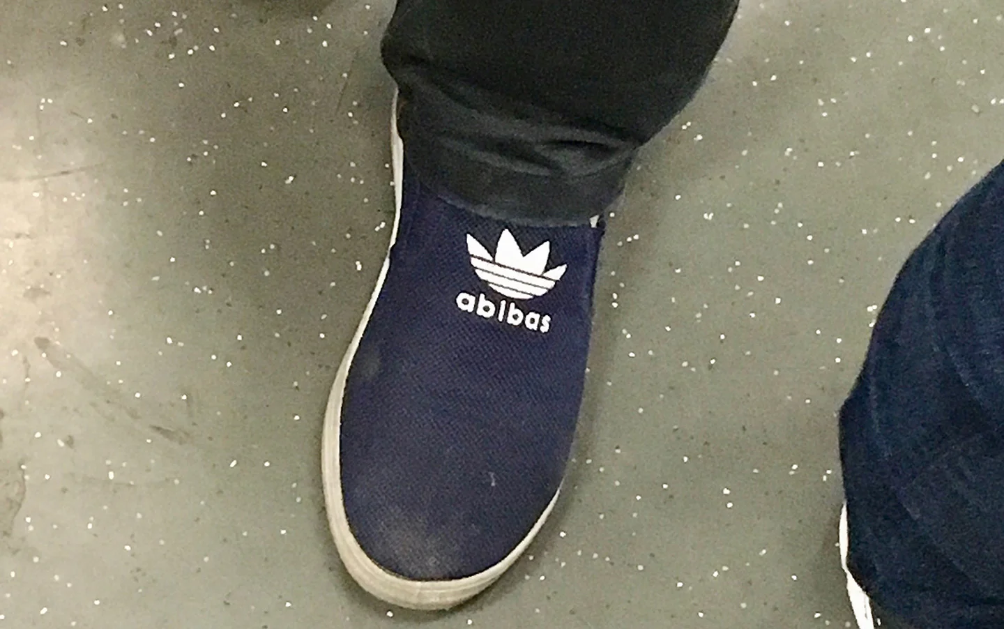 Abibas doesn't sound bad at all. It even has potential to be a real brand.