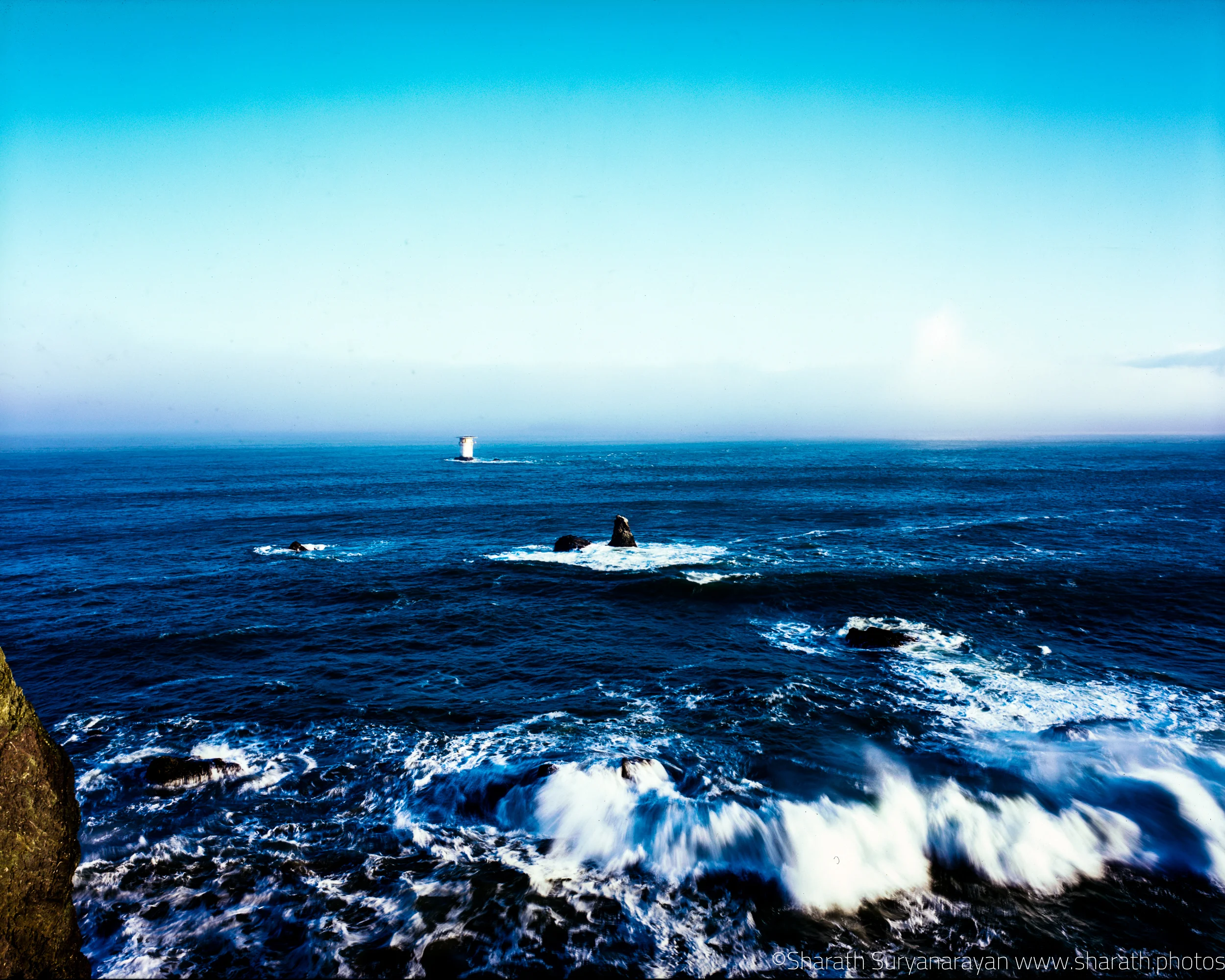 Pacific Ocean from the Lands end Labyrinth