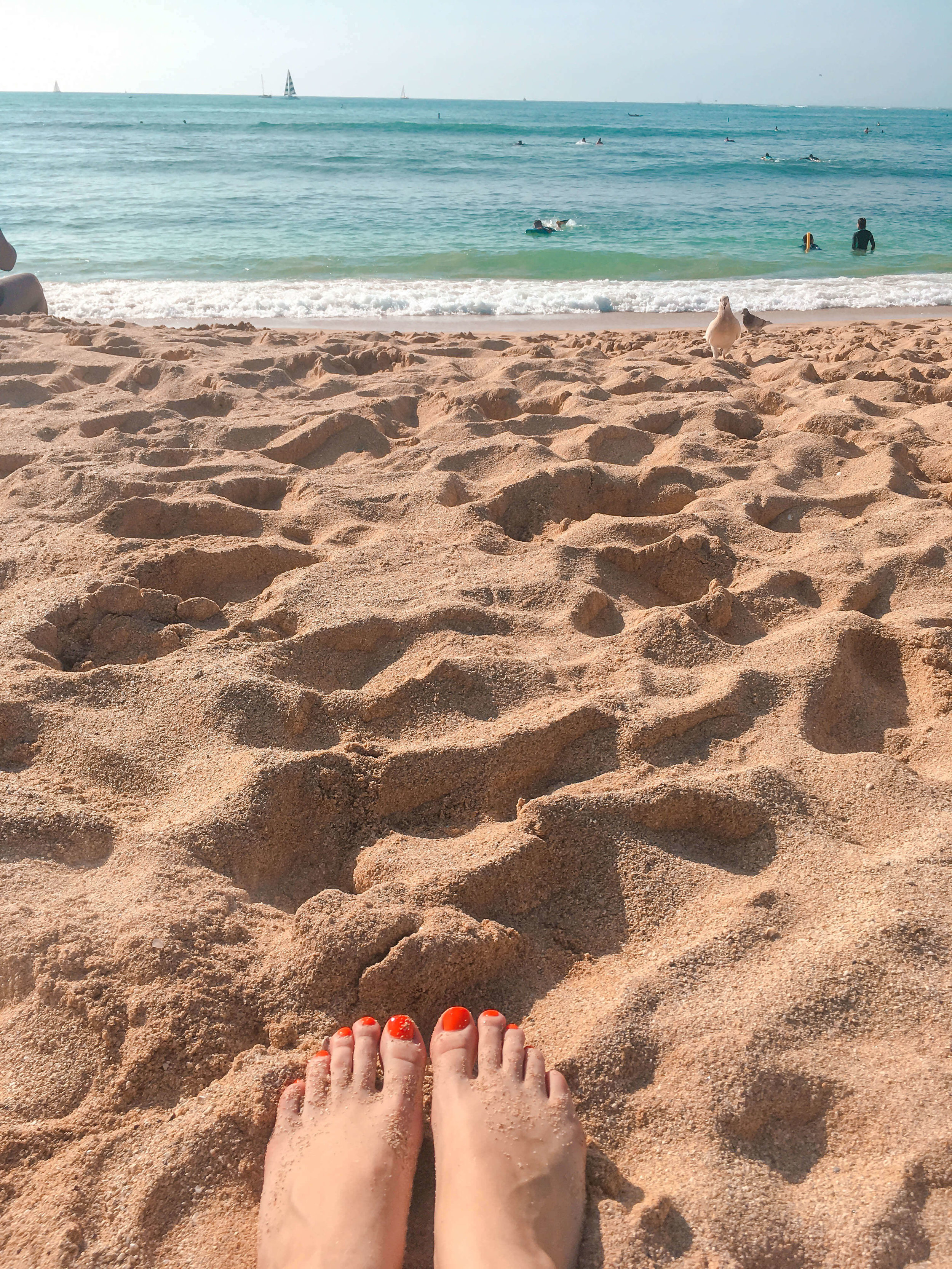 Hawaii Travel Diary - Feet In Sand
