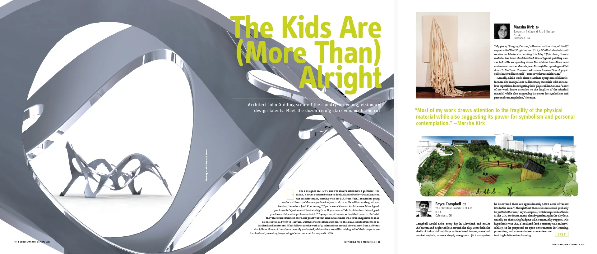  With offices in Atlanta and New York City, the magazine covered a vast array of homes, beautiful products and the creative people that lived amongst them.&nbsp; 