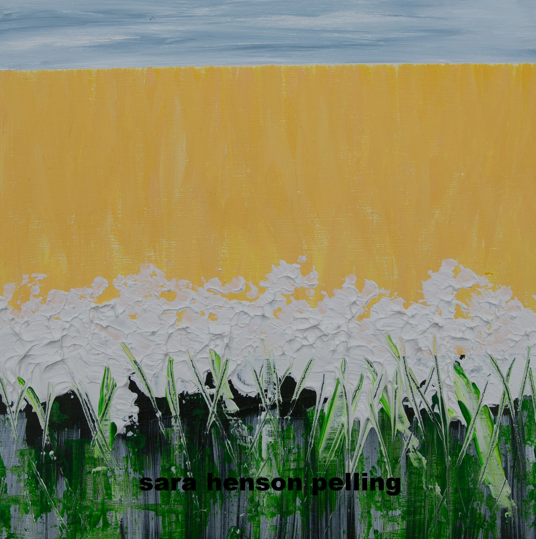 jo's garden acrylic on board 30 x 30cm