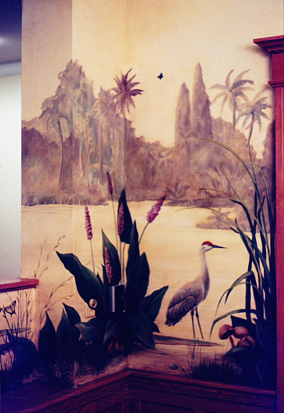 Dining room mural