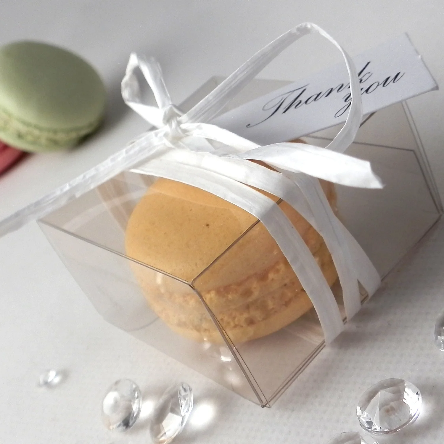 single macaron boxes for macaroons / macarons
