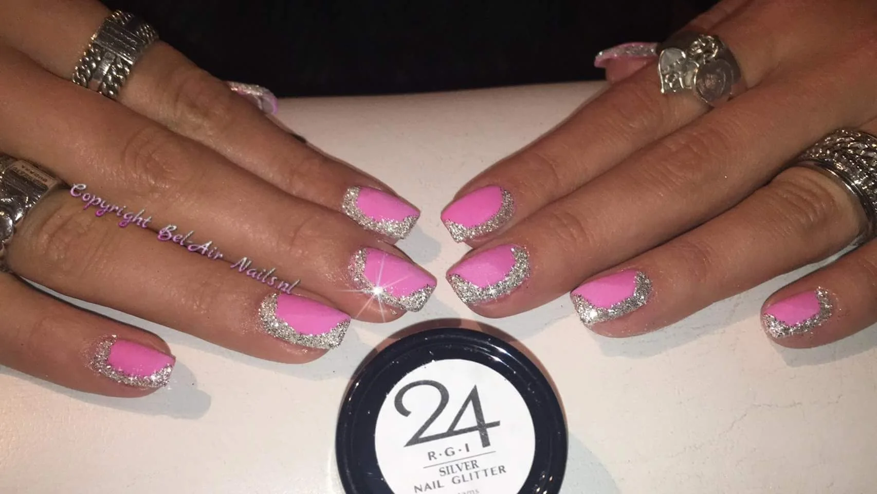 Pure Silver 24RGI by Deborah-Bel Aire Nails with silver pot.jpg