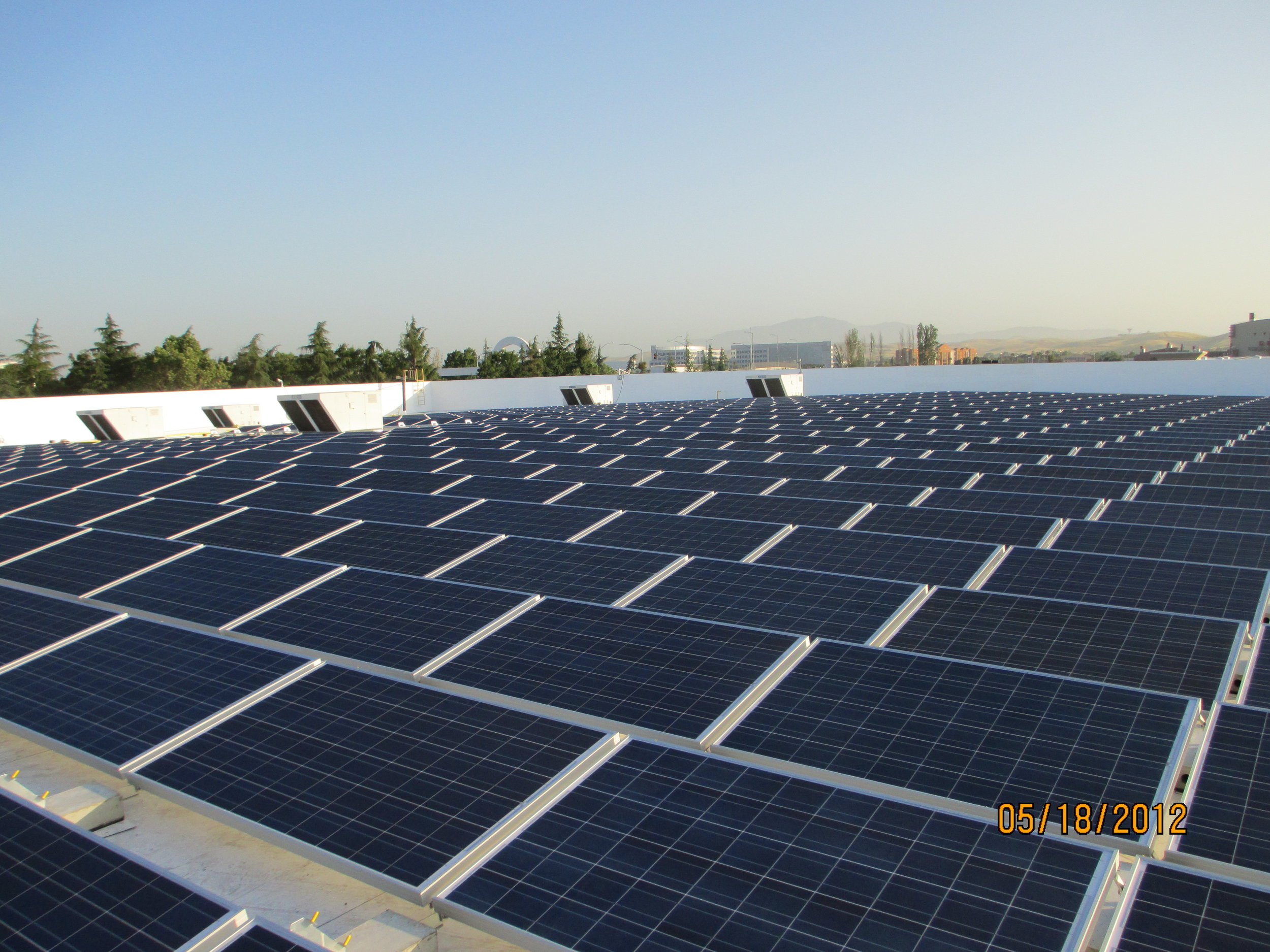 Commercial Solar Install