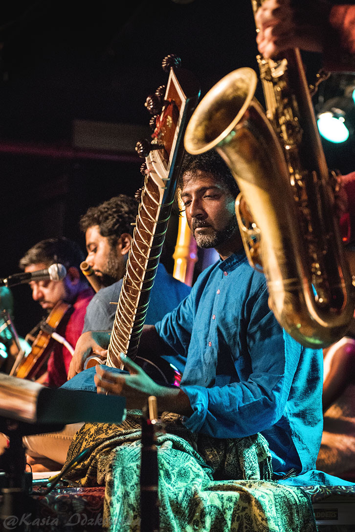 Coltrane Raga Tribute - @ Littlefield - Brooklyn - Photo by Kasia Idzkowska