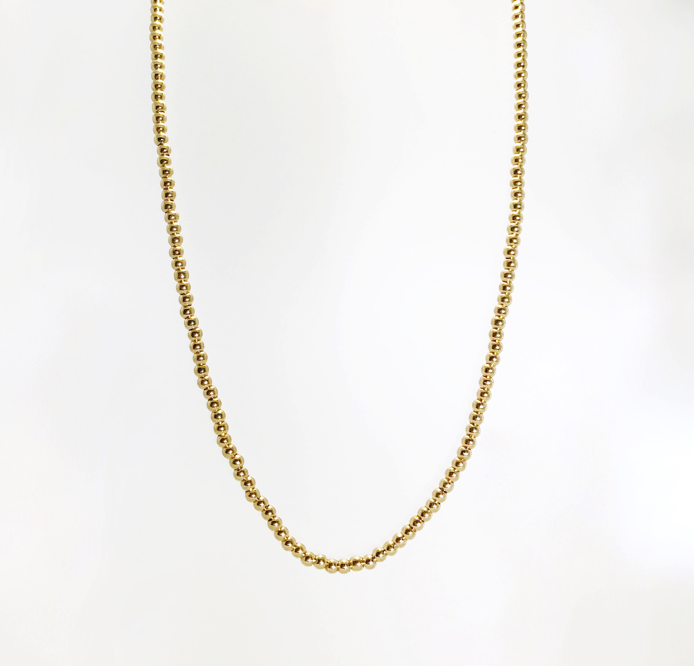 Small Beaded Choker Necklace