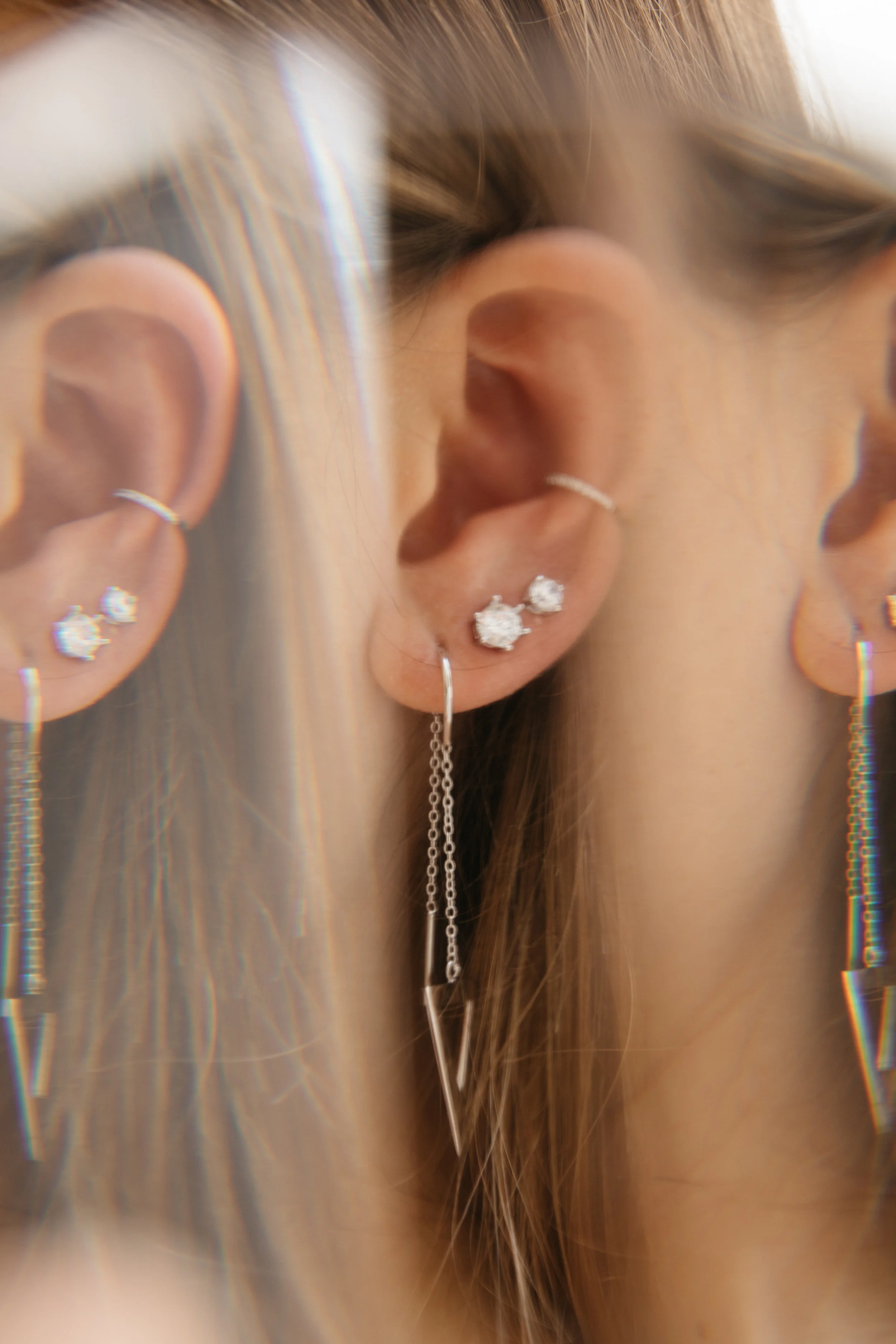 Triangle Drop Earring