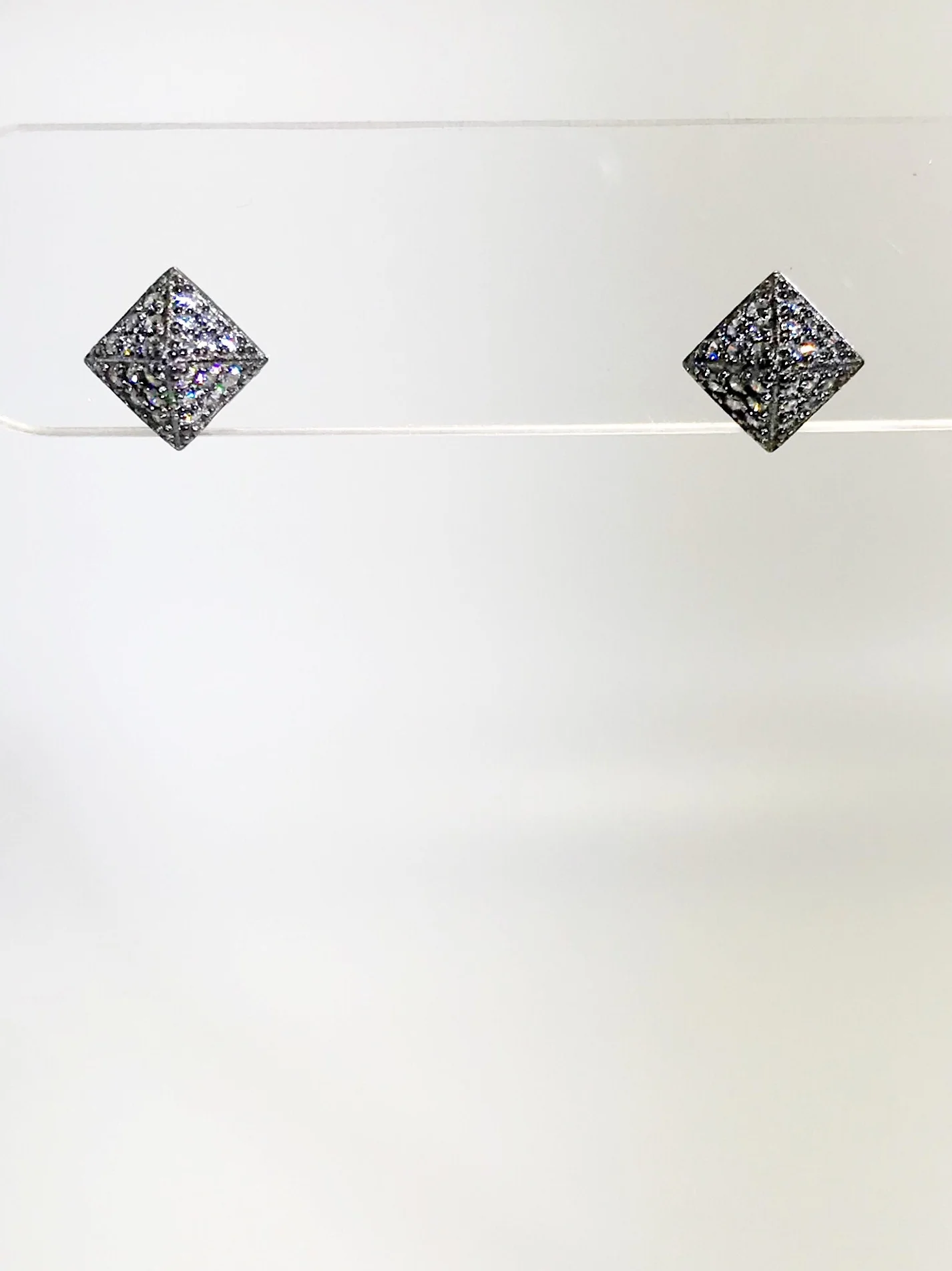 CZ Pyramid Stud
