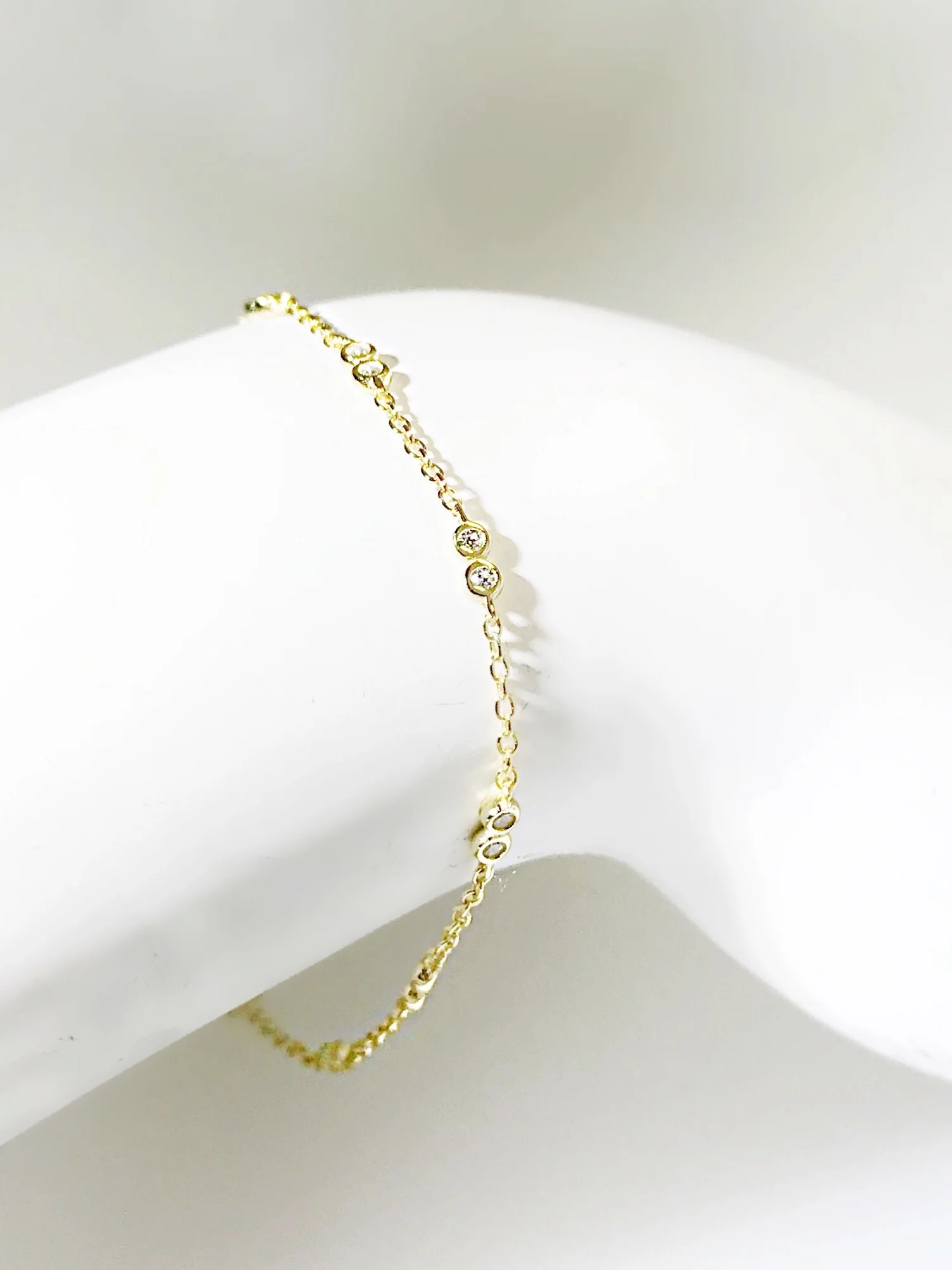 Double CZ Bracelet