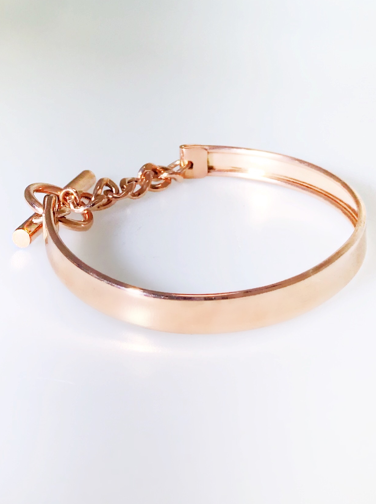 Thin Basic Bangle Bracelet