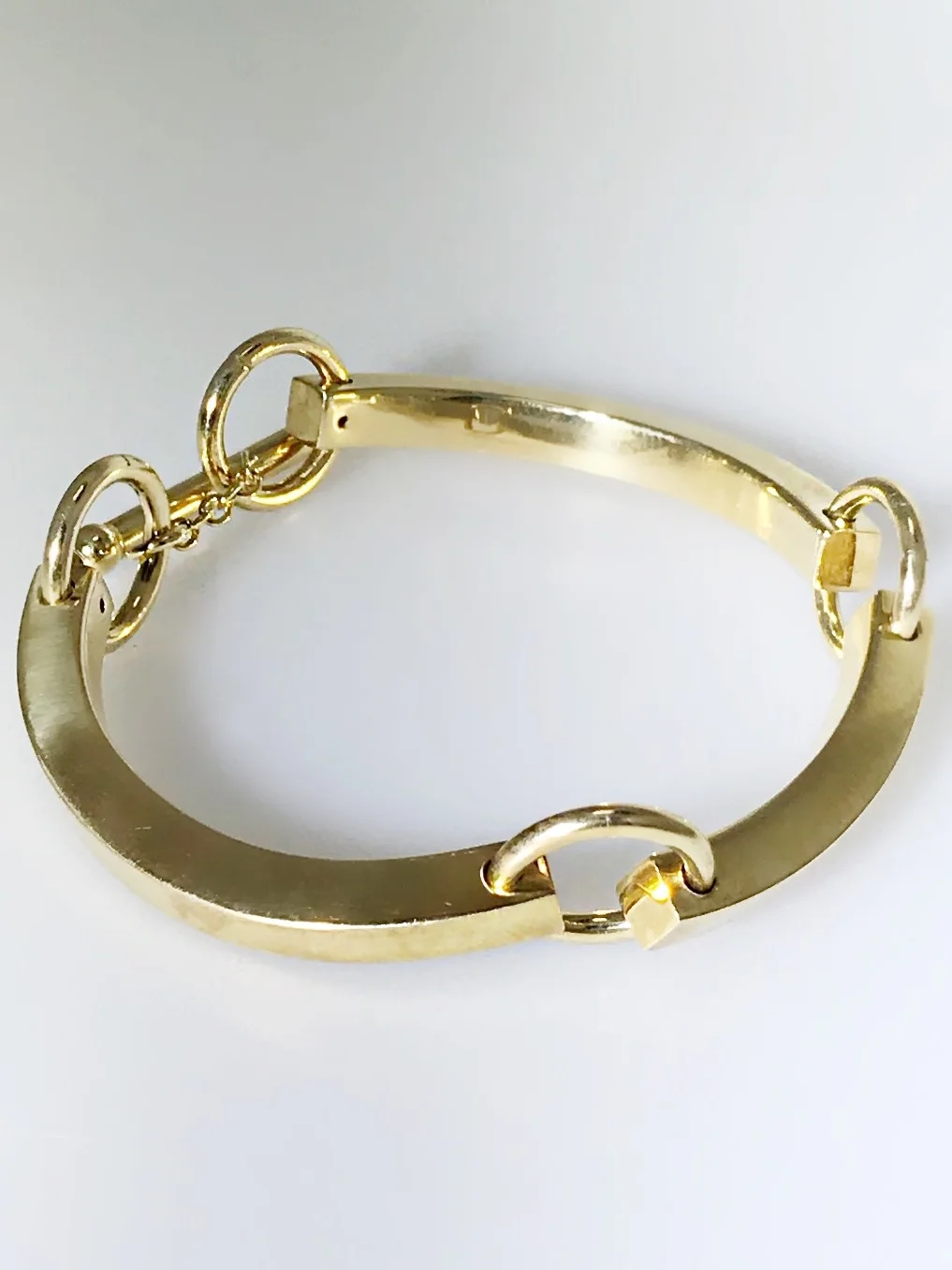 "Broken" Bangle Bracelet