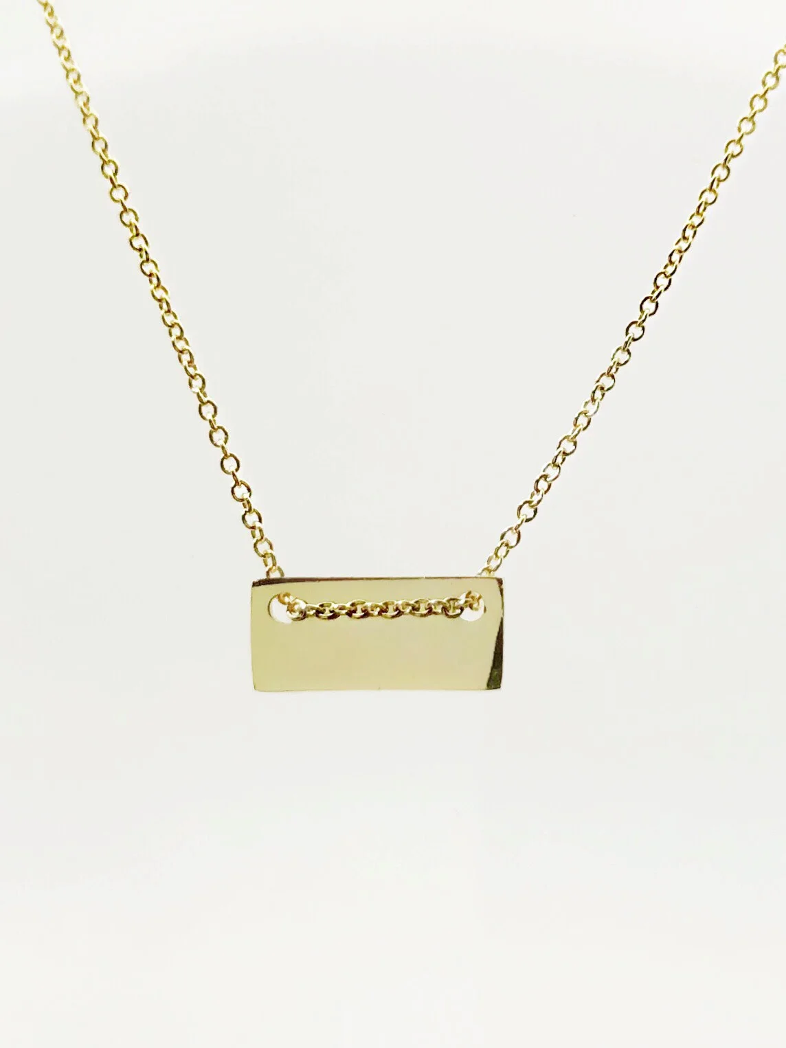 Basic Rectangular Necklace