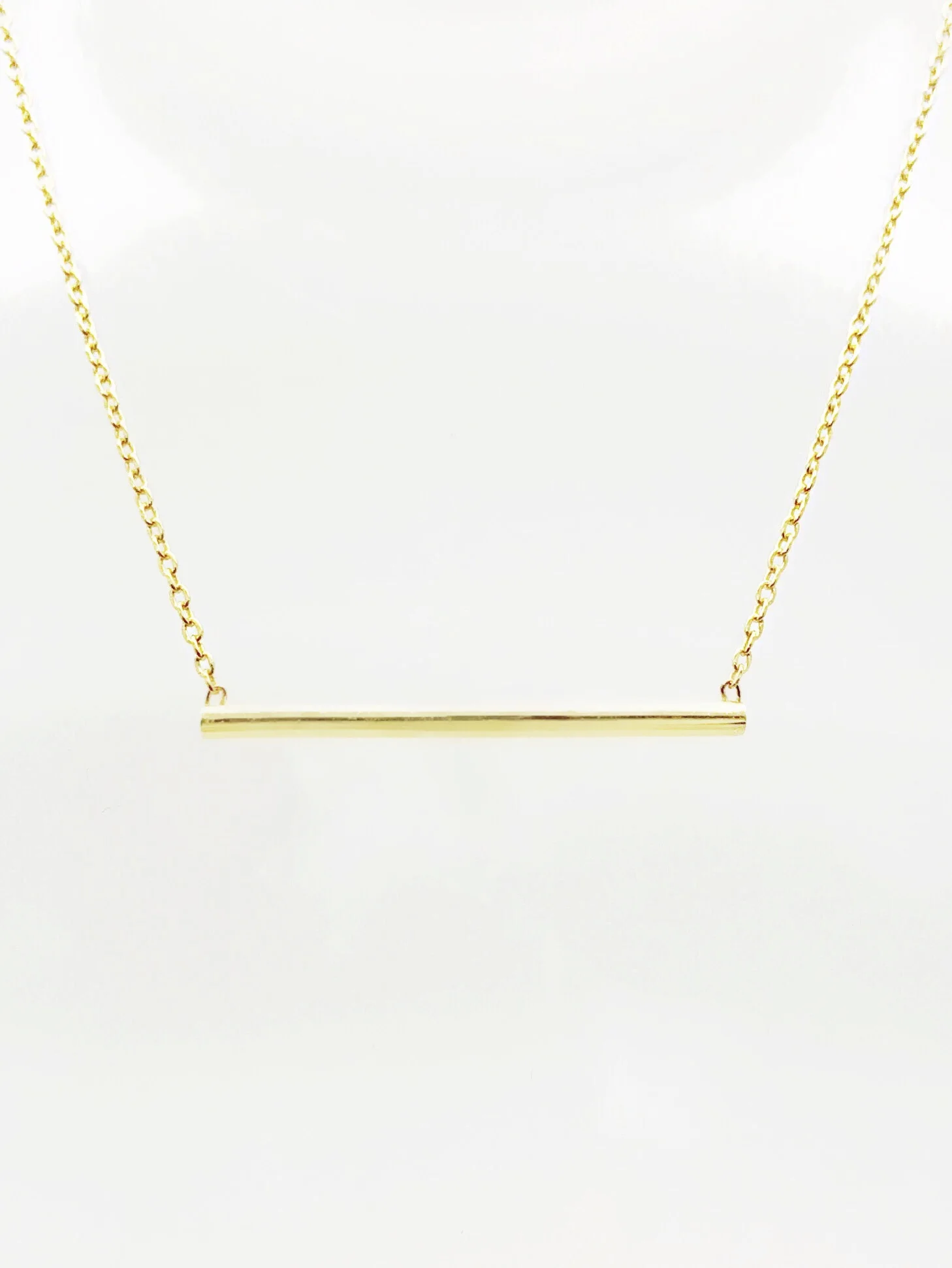 Basic Thin Bar Necklace