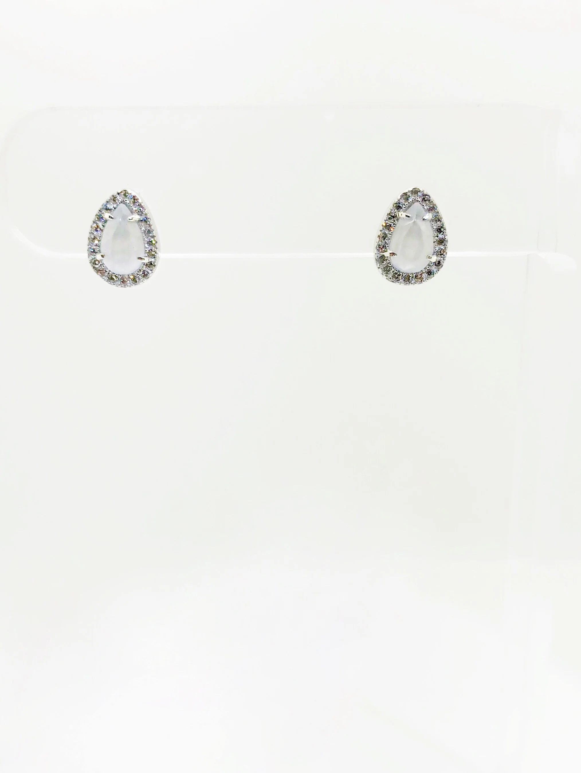 Synthetic Labradorite Studs
