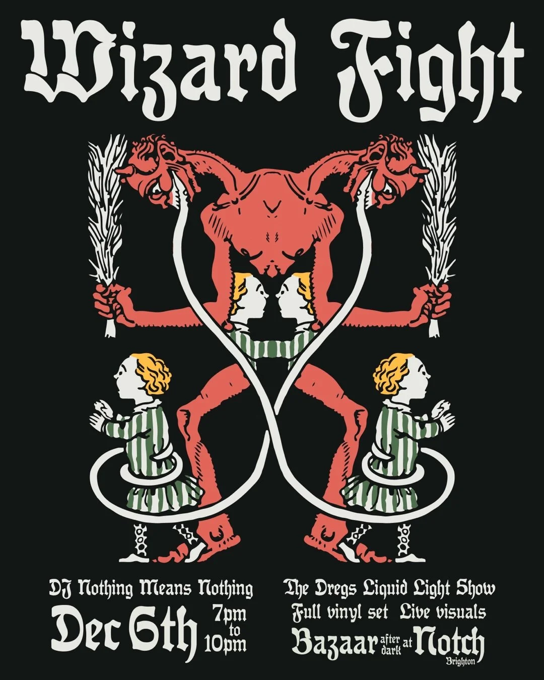 Wizard Fight - A Night of Strange Lights and Sounds