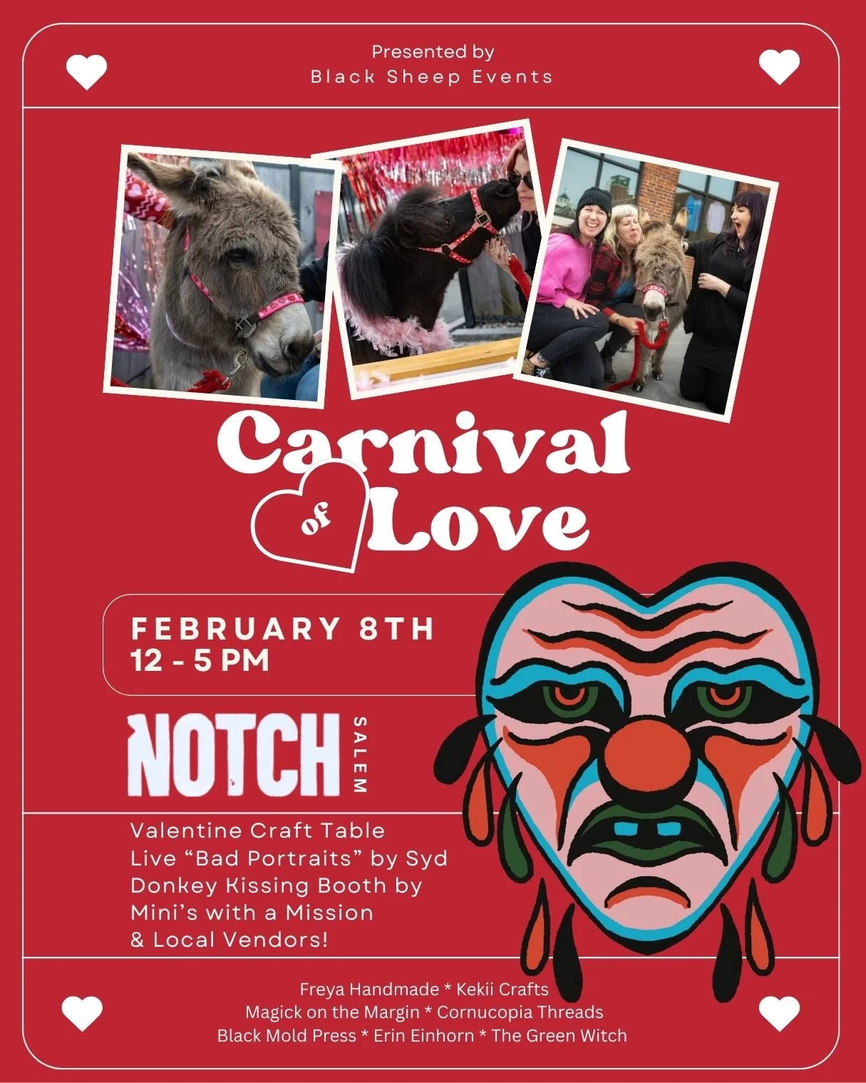 "Carnival of Love" Valentine's Day Market