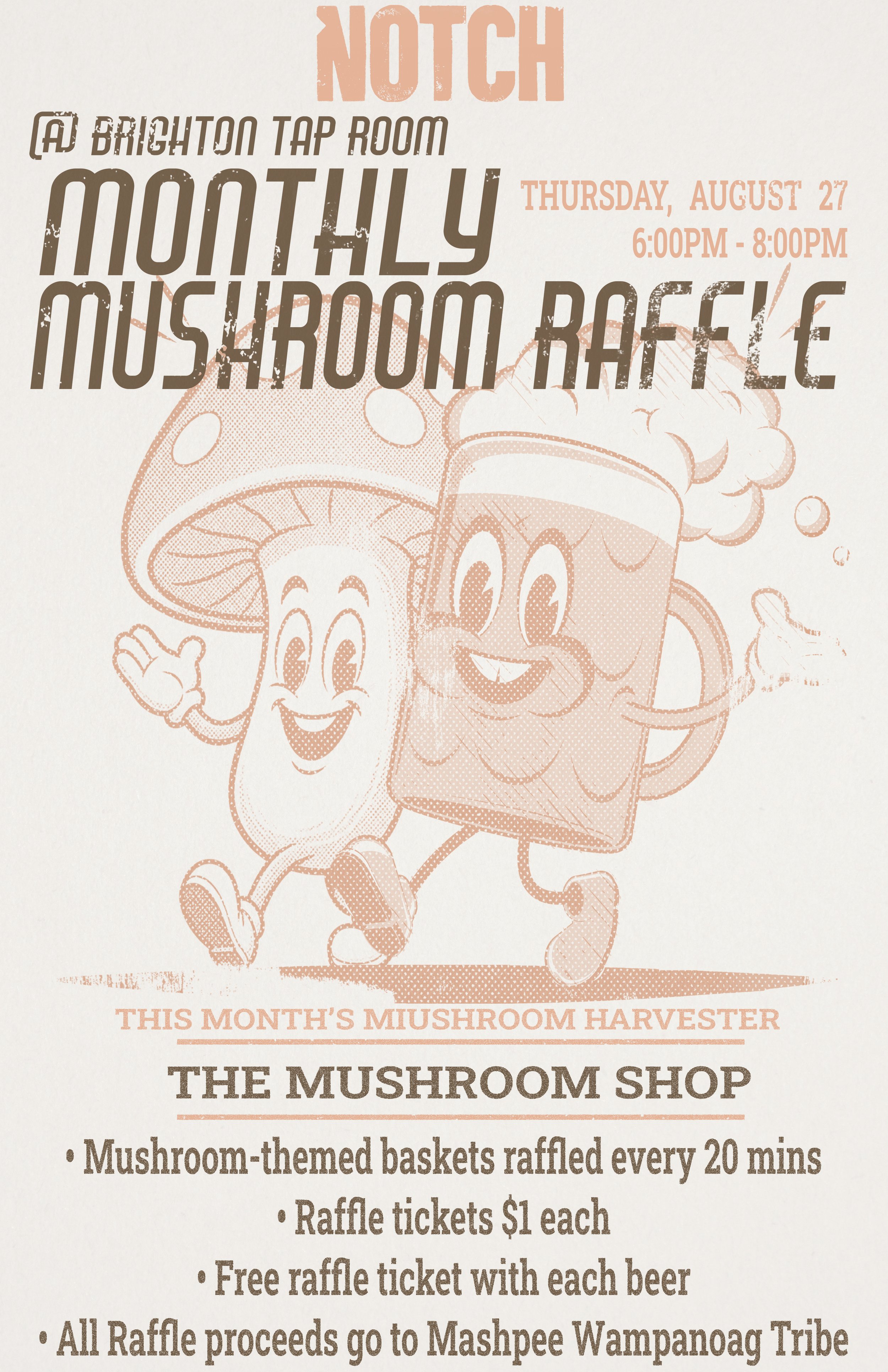 Mushroom Raffle featuring The Mushroom Shop 