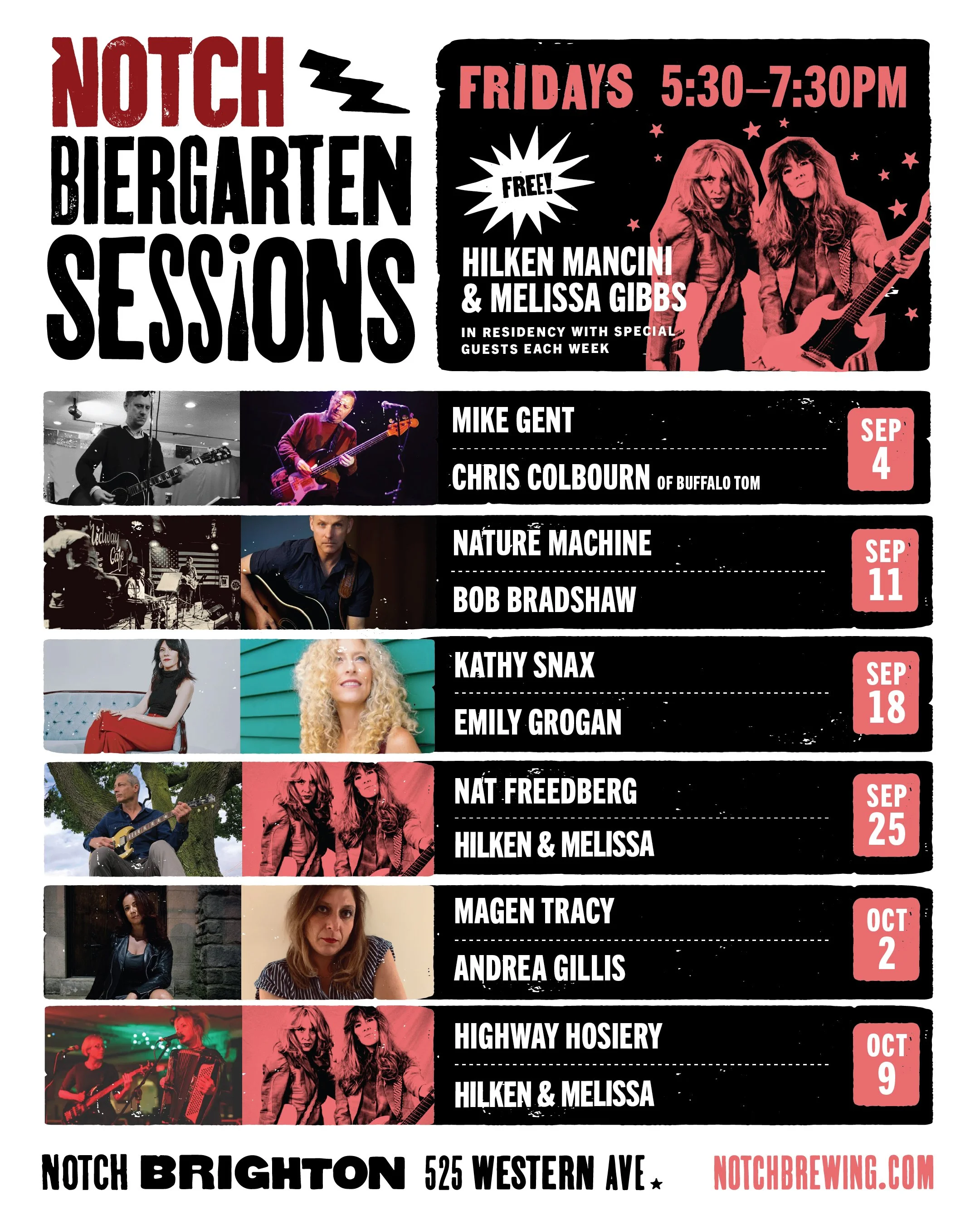 NOTCH BIERGARTEN SESSIONS 