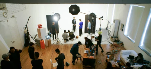 Adidas. BTS Photography. Shanghai, China.