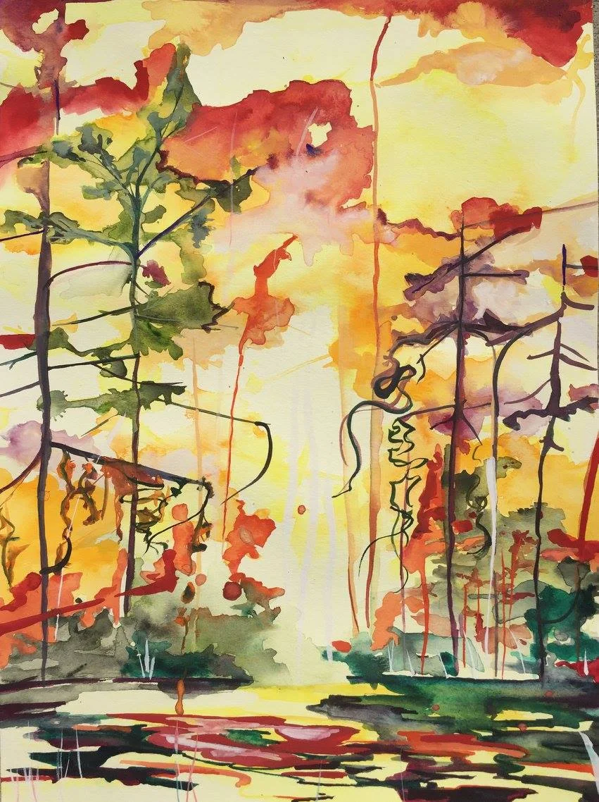 Paige Vargo-Willeford , Serene Breezes at Nightfall