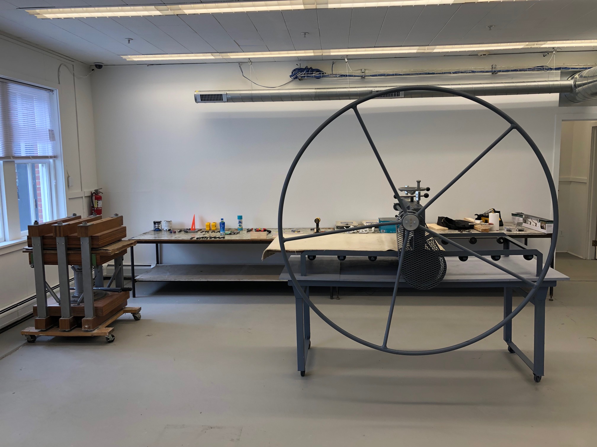 Printing presses in Building 34