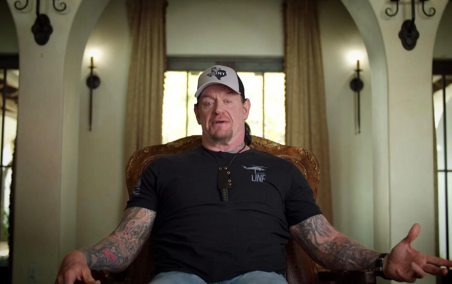 Strap in! Episode 1 of Undertaker: The Last Ride premieres tonight on #wwenetwork. Crazy. I grew up watching and fearing this enigmatic figure Saturday mornings on TV. And now, I&rsquo;ve had the pleasure to be a DP for his farewell documentary. A lo