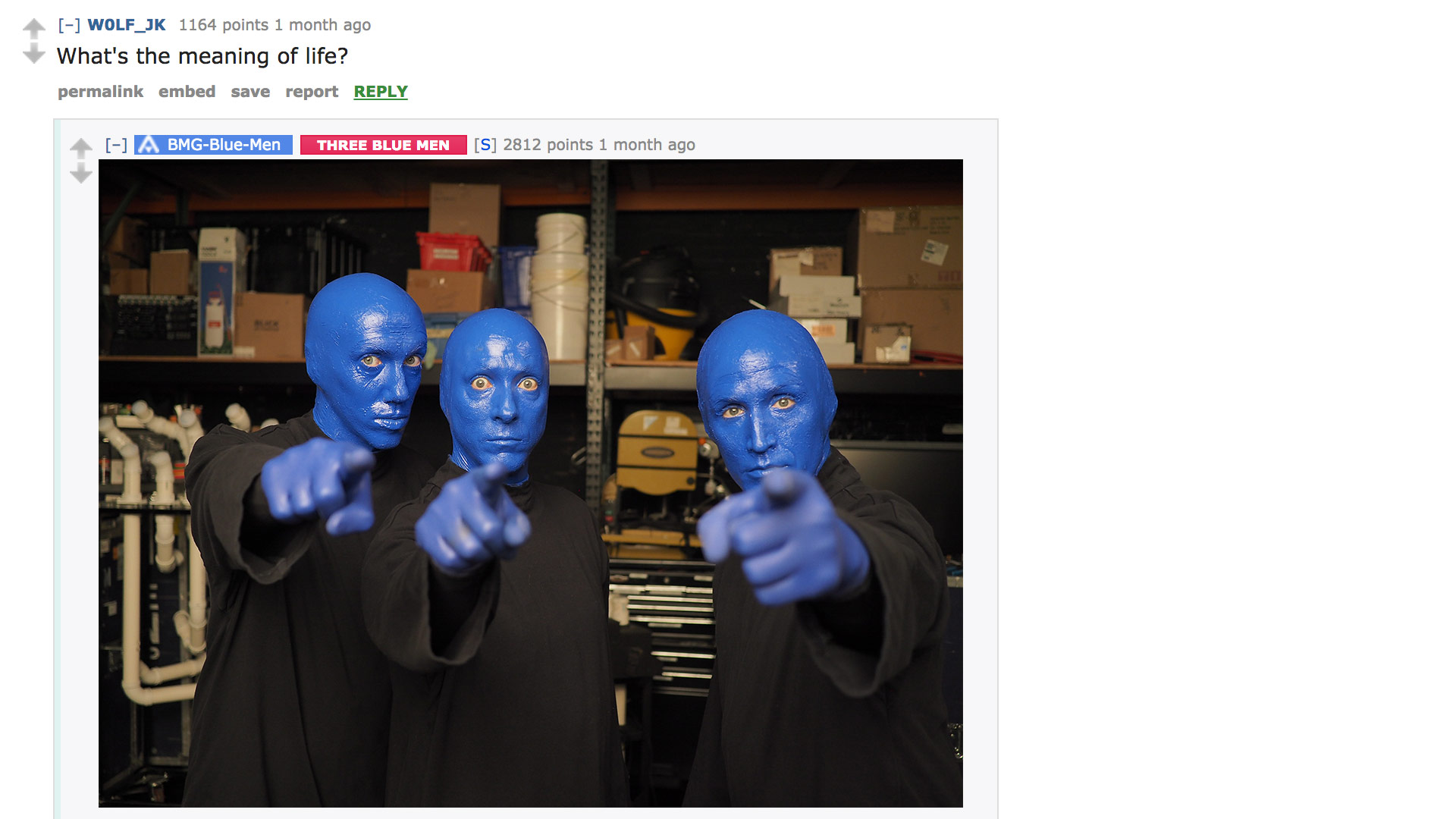 Blue Man Group Reddit Ask Me Anything