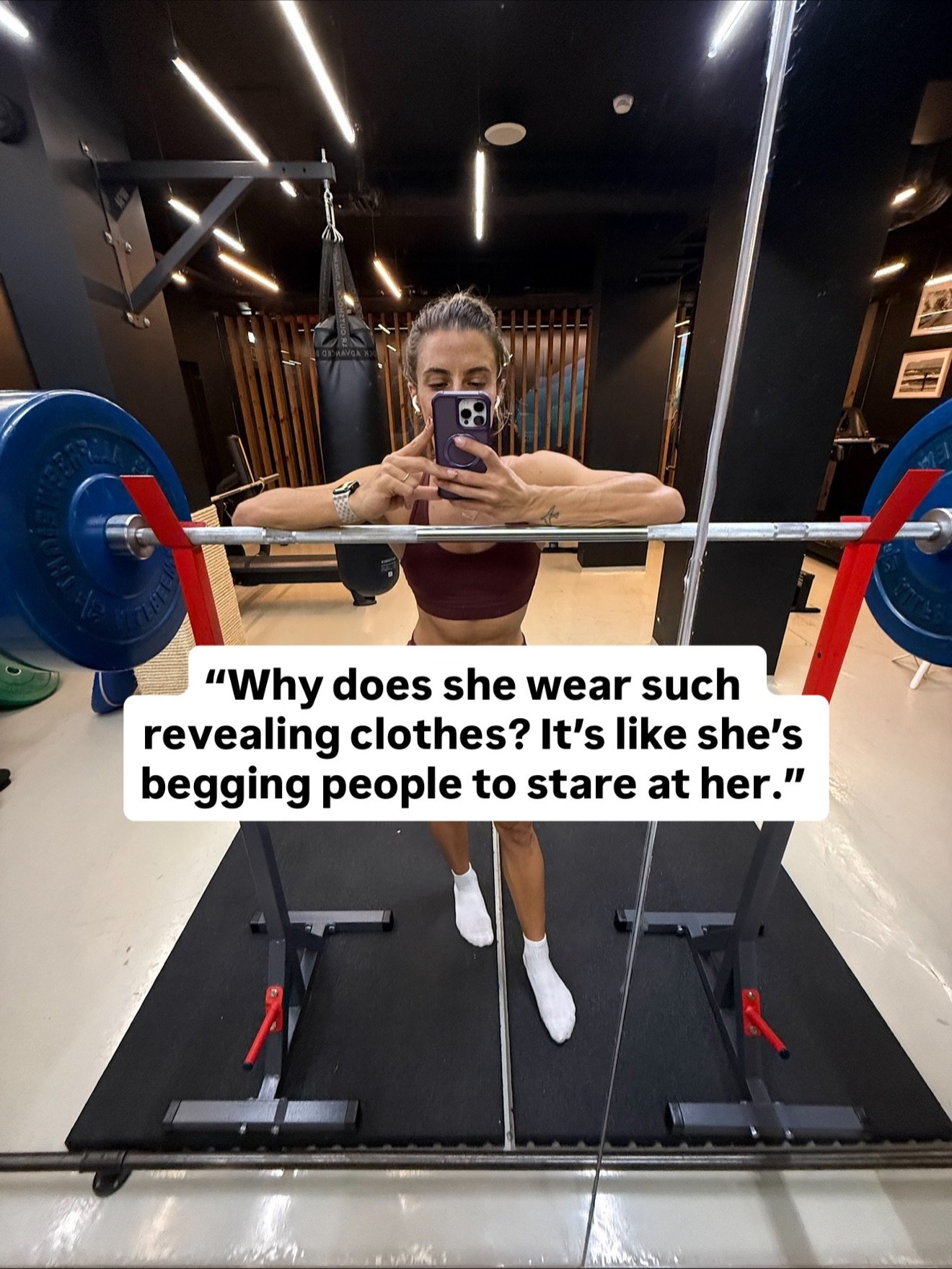 Wear what you want.
Do what you want.
Just keep showing up and
TAKE UP SPACE.
👸🏼💪🏼💜

@broads.podcast 
@broads.app